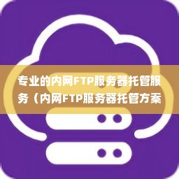 专业的内网FTP服务器托管服务（内网FTP服务器托管方案解析）