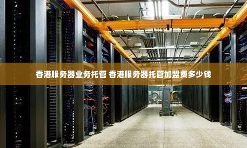 香港服务器业务托管 香港服务器托管加盟费多少钱
