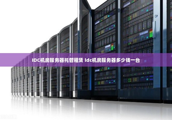 IDC机房服务器托管租赁 idc机房服务器多少钱一台