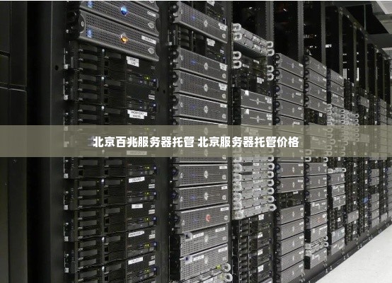 北京百兆服务器托管 北京服务器托管价格