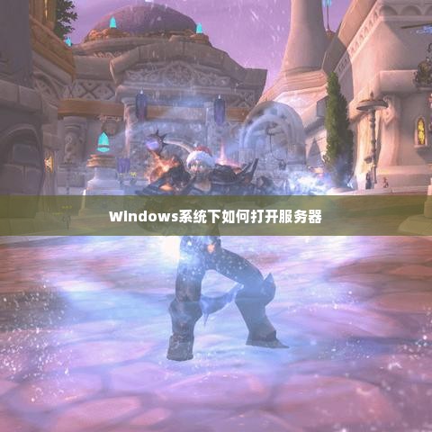 Windows系统下如何打开服务器