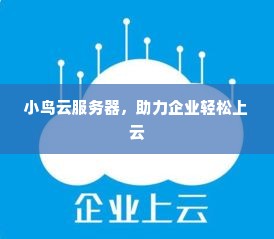 小鸟云服务器，助力企业轻松上云