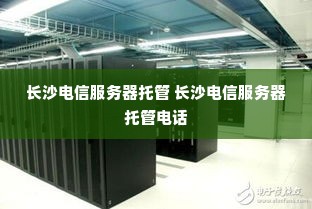 长沙电信服务器托管 长沙电信服务器托管电话