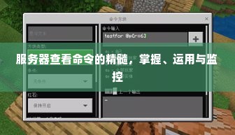 服务器查看命令的精髓，掌握、运用与监控