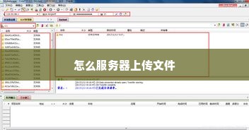 怎么服务器上传文件