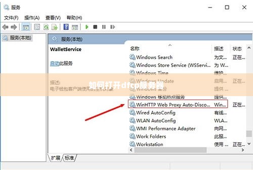 如何打开dfcp服务器