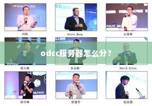 odcc服务器怎么分？