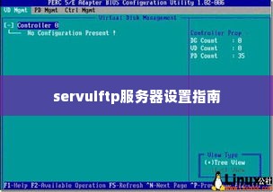 servuiftp服务器设置指南