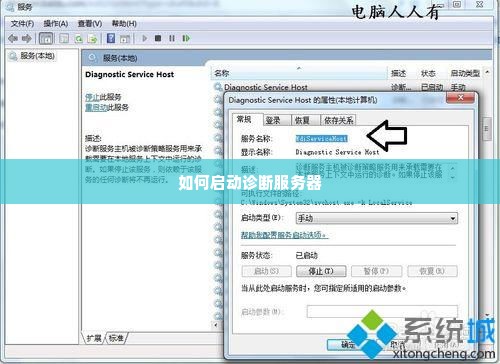 如何启动诊断服务器