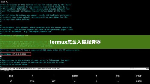 termux怎么入侵服务器