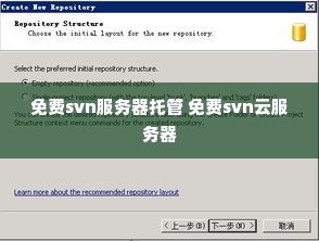 免费svn服务器托管 免费svn云服务器