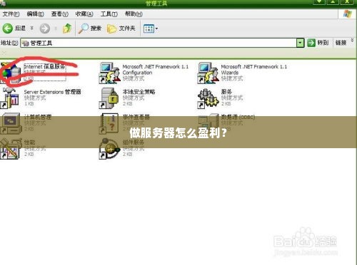 做服务器怎么盈利？