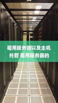 租用服务器以及主机托管 租用服务器的优缺点