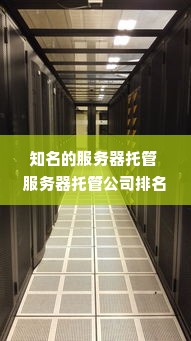 知名的服务器托管 服务器托管公司排名