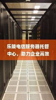 乐陵电信服务器托管中心，助力企业高效运营