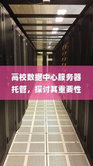 高校数据中心服务器托管，探讨其重要性、优势与挑战