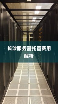 长沙服务器托管费用解析