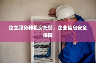 独立服务器机房托管，企业信息安全保障