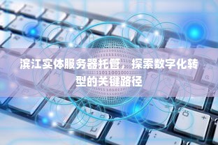 滨江实体服务器托管，探索数字化转型的关键路径