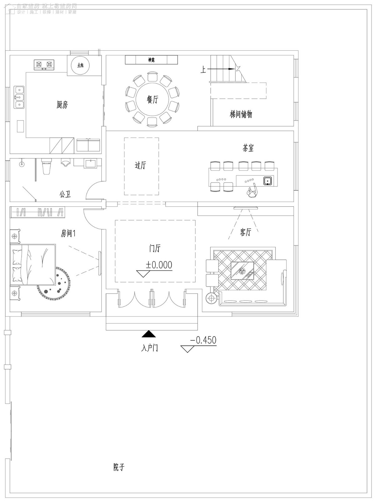 别墅装饰公司店面图纸 别墅设计装潢公司有哪些